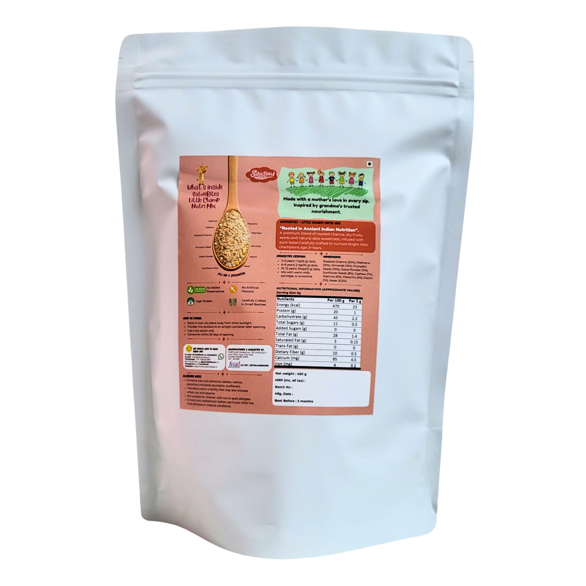 SatvicBites Little Champs Nutri Mix