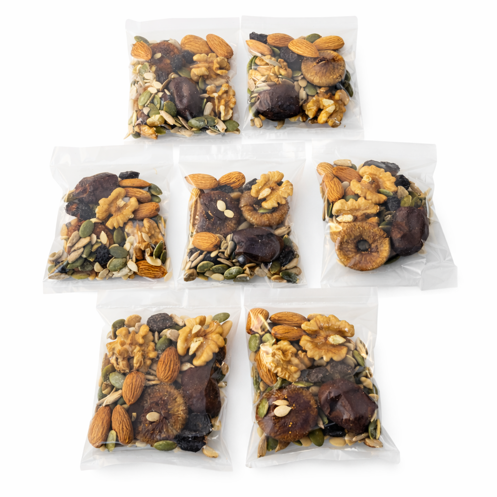 SatvicBites Yoga Energy Mix - Pack of 7 Pouch