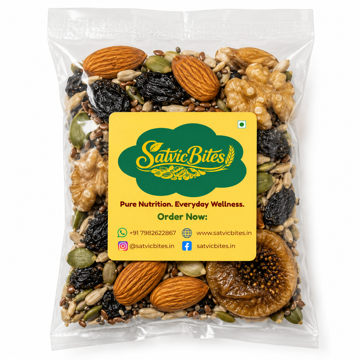 SatvicBites Daily Overnight Soak Blend