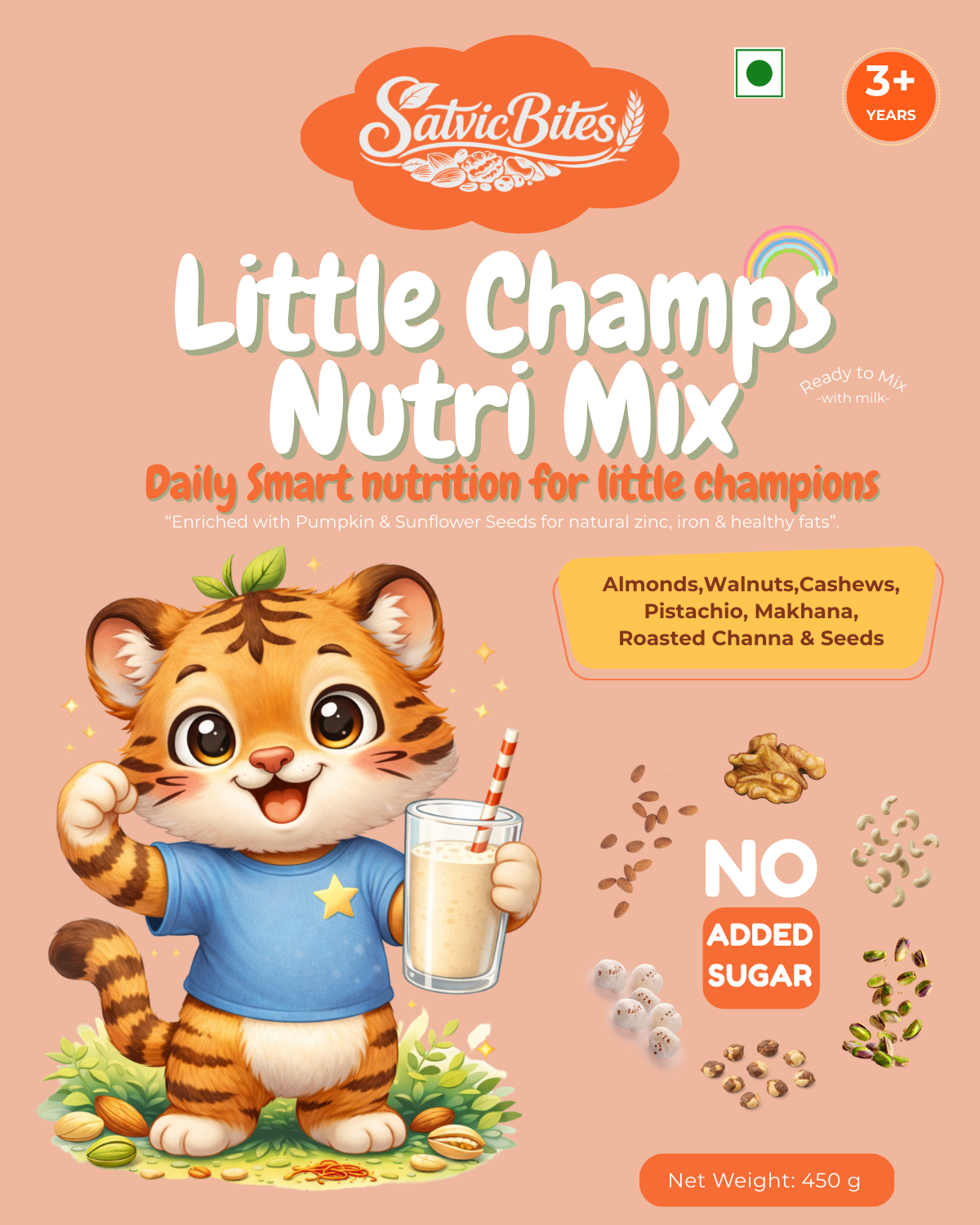 SatvicBites Little Champs Nutri Mix