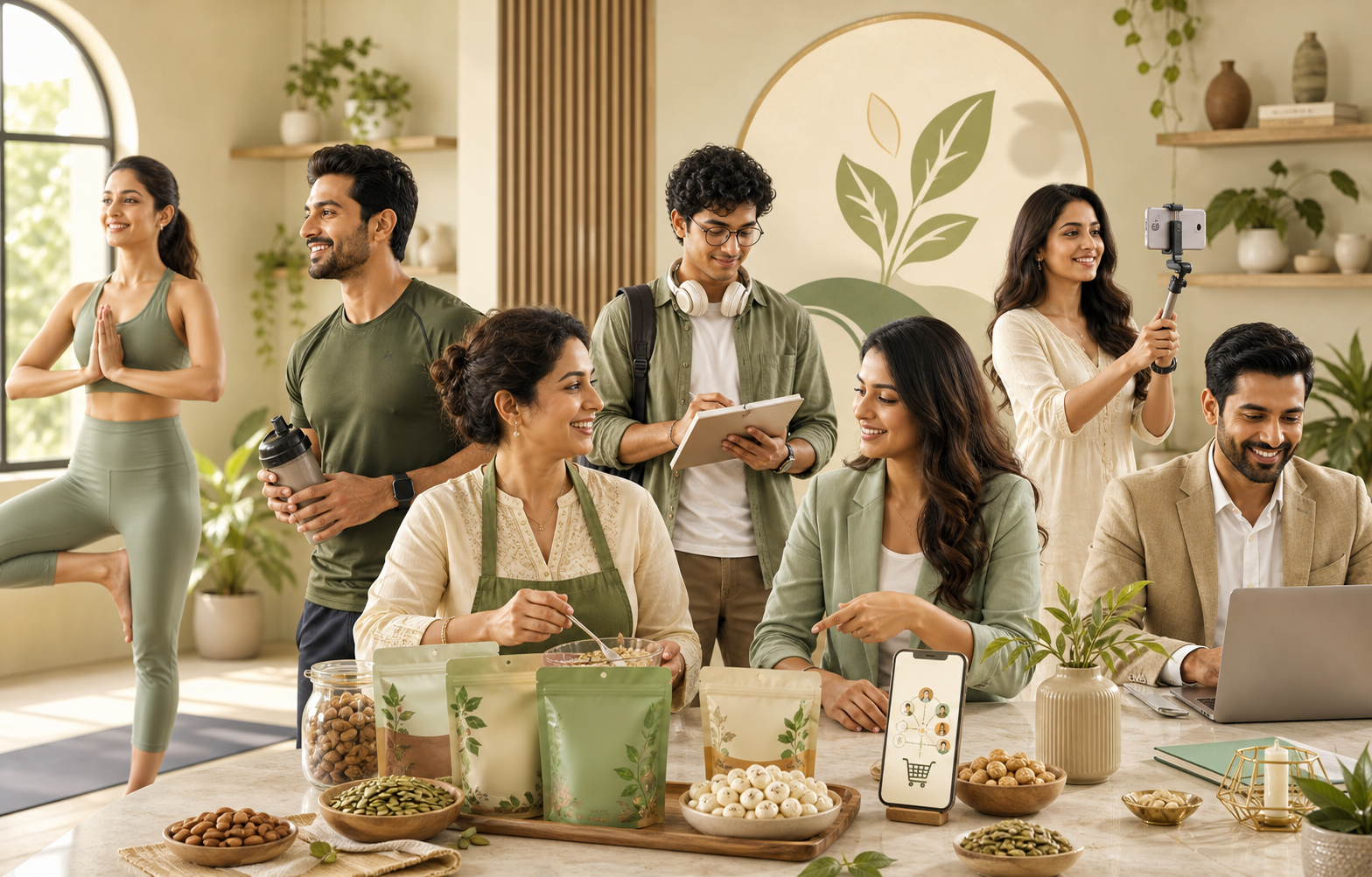 SatvicBites partner audience including homemakers, trainers, creators and wellness professionals